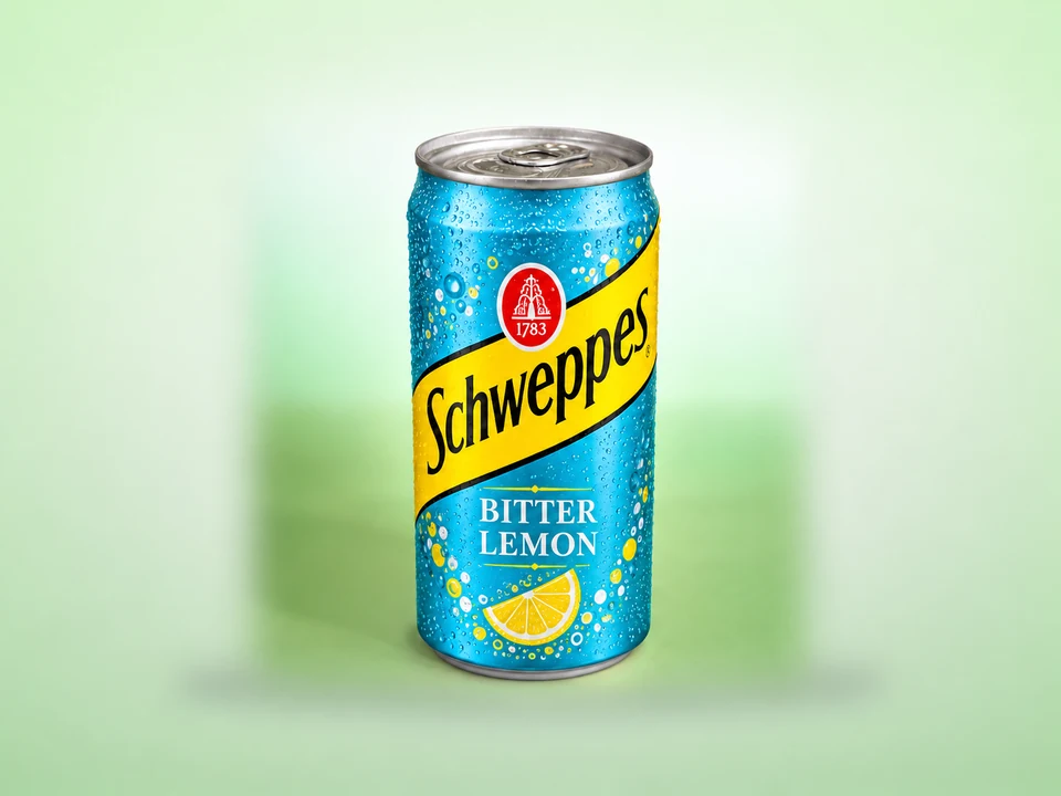 Швепс Bitter Lemon у жерстяній банці 0,33 л